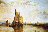 Famous Boat Paintings - Dort the Dort Packet Boat from Rotterdam Bacalmed